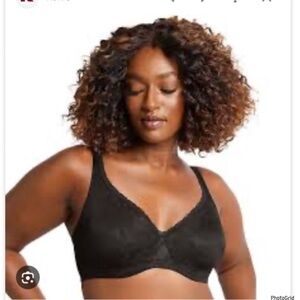 Body embrace 42DD black bra